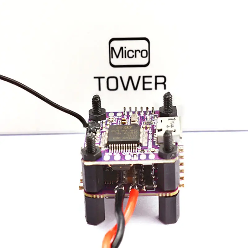 RC Raptor Micro Tower 4A 4 in 1 ESC & FC F3 combo brushless electronic speed controller with built-in receiver for rc FPV drone