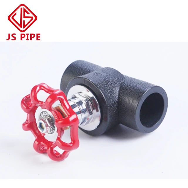 ПЭ трубчатый шаровой клапан HDPE фитинги для горячего плавления стопорный Hdpe трубы