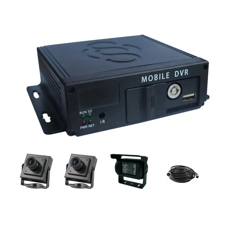 GPS 1080p BUS MDVR, Mobile DVR for vehicle 4CH Realtime CCTV H.264 1080P Mobile Car Vehicle DVR with 3 cameras