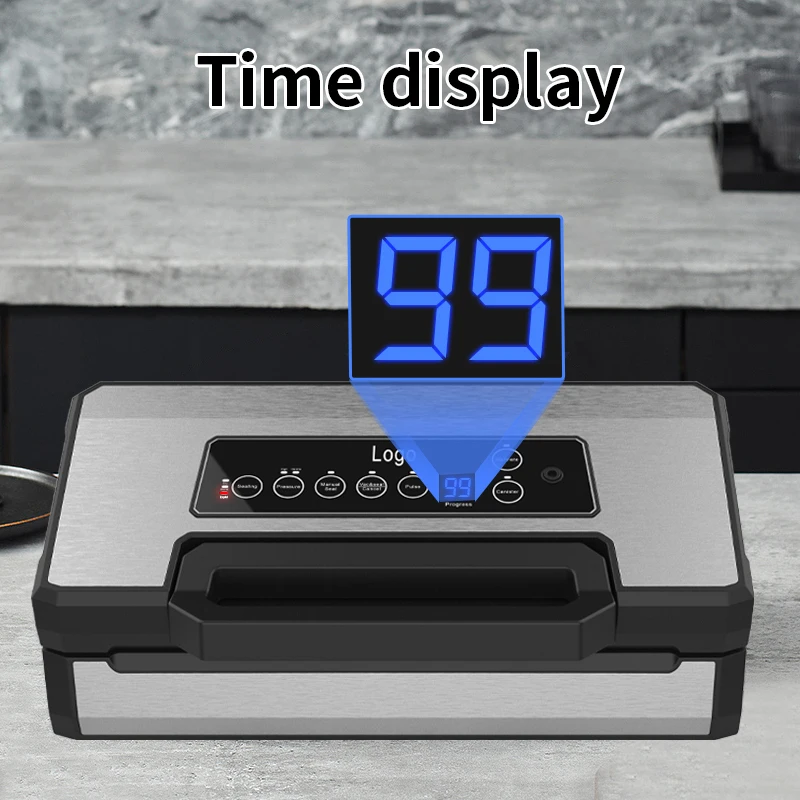 Custom Handle Type Vacuum Sealer Automatic electric Vacuum Food Sealer Vacuum Preservation Machine