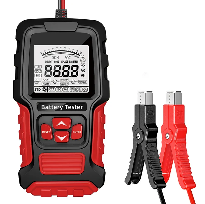 storage battery tester LCD digital display car motorcycle lead acid battery tester