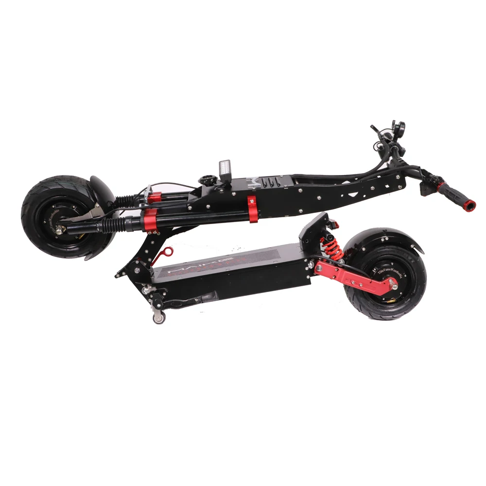 
delivery Maike 60V 4000W powerful e scooter fat wheel foldable sport scooters electric scooter 