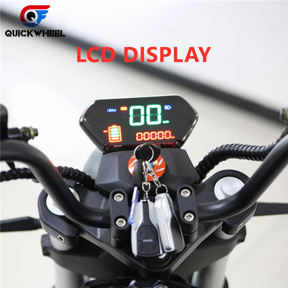 New Arrival EEC COC Powerful Brushless Motor 1500W 2000W 3000W Electric Motorcycle Scooter