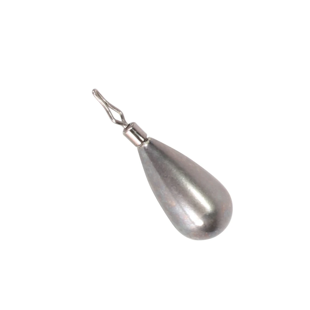 KALIOU  Natural Tungsten Flipping Weights Water Drop Shape Fishing Sinkers