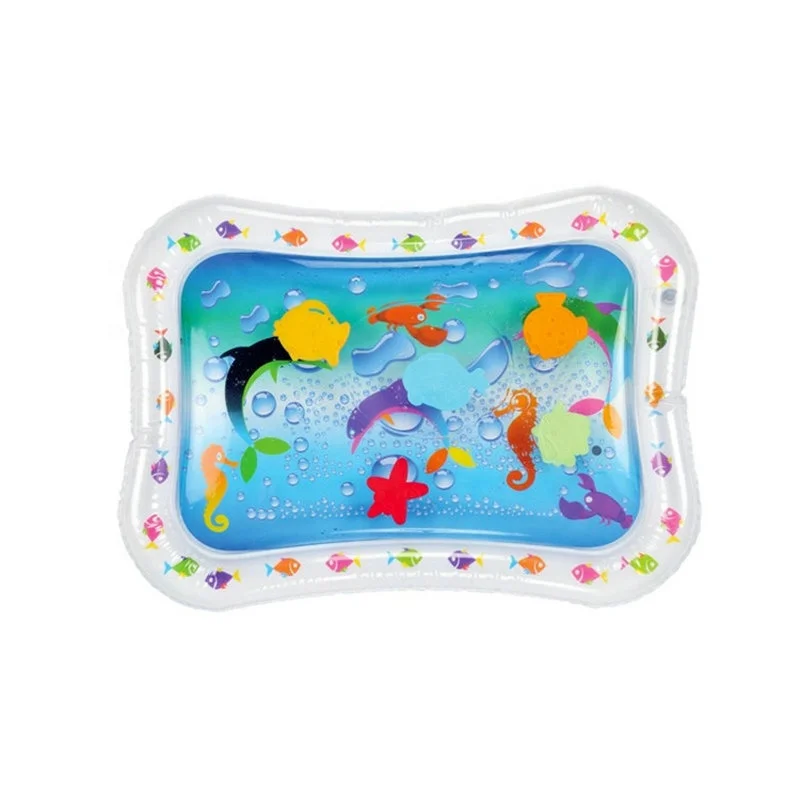 
Square Inflatable Baby Water Mat Water Play Mat Stock Sale Children Home Use Toy 