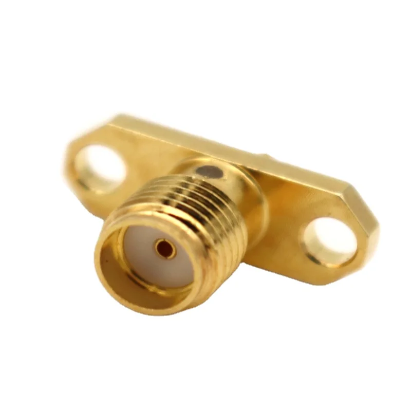  Разъем SMA RF Jack гнездовой разъем 50 Ом через два отверстия для пайки печатной