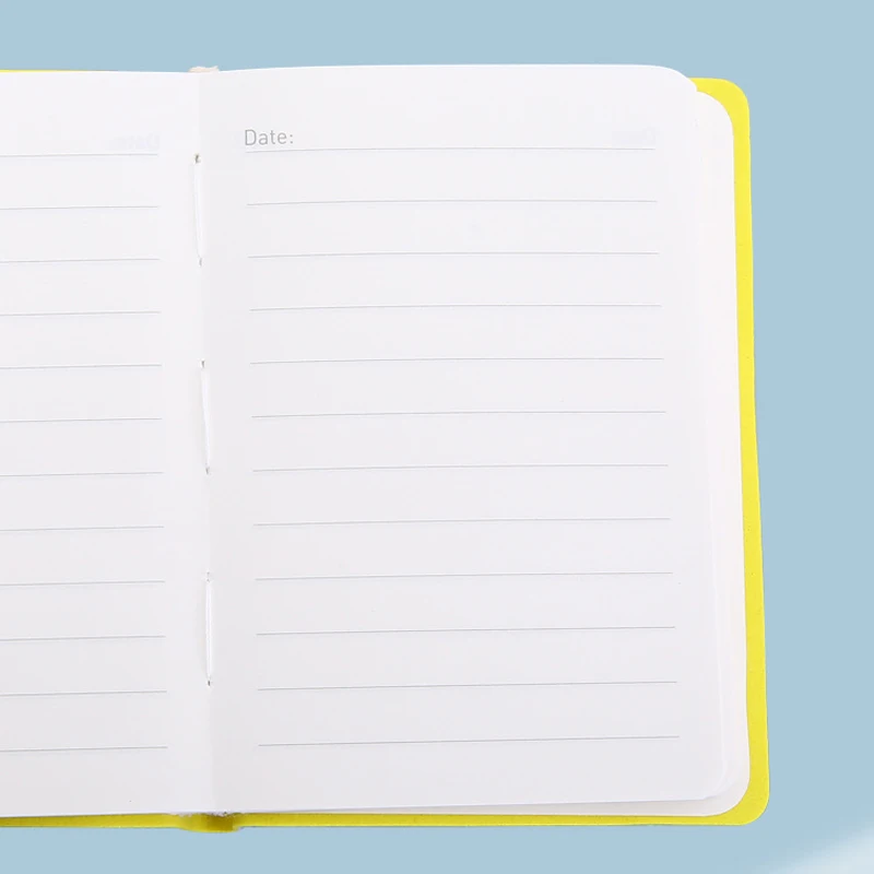 customized Portable Pocket Notebooks A6 /A7 School Journal Diary  A6  mini Journals With Pen