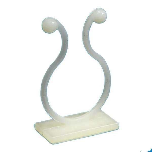 plastic adhesive adjustable wire rope mounting clips  electric  cable clamp