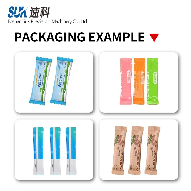 Automatic Back Sealing Stick Bag Packaging Machine Whey Protein Powder Packing Machine Cocoa Matcha Powder Packing Machine