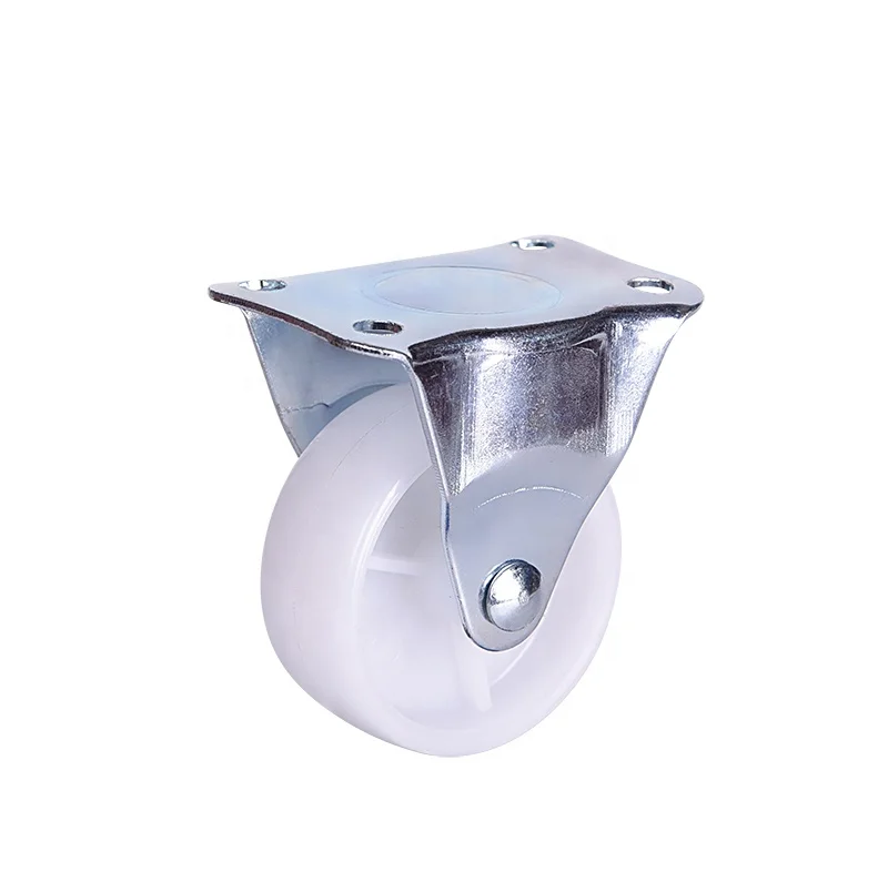 Light duty  furniture casters  wheel,white PP wheel