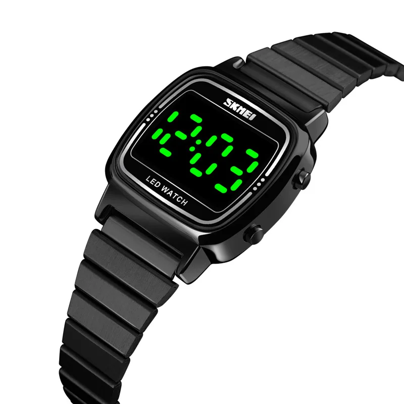 guangzhou skmei 1543 womens vintage digital watches metal strap