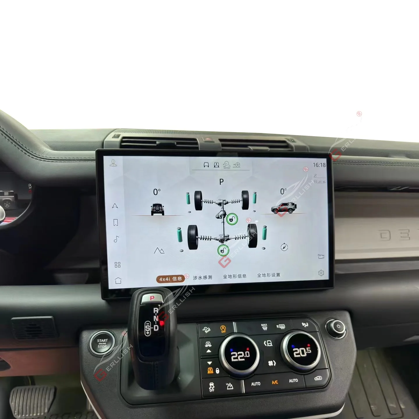 13.3 Inch Touch Screen Android Car Radio For Land Rover Defender 2018 2024 Auto Head Unit Monitor GPS Navigation New Arrival