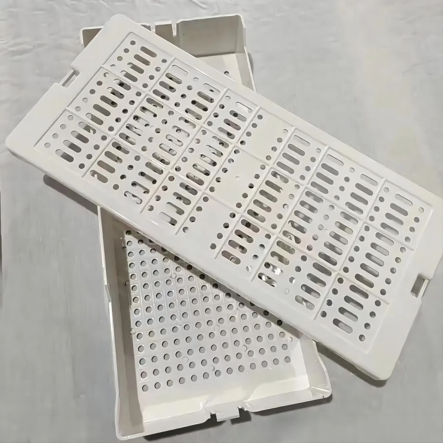 Silicone Resin Sterilizing Box Disinfecting Box Flexible Endoscope Medical Container Sterilization Tray