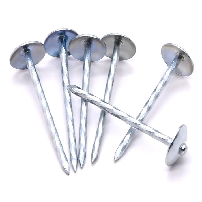 Manufacturers supply galvanized and polished corrugated nails  straight nail  umbrella head roofing nails