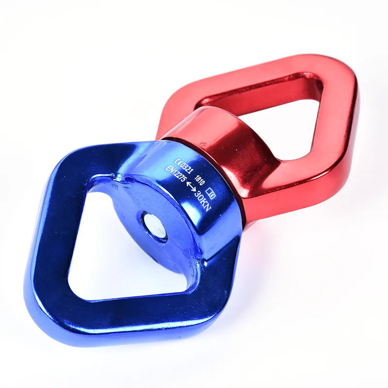Customized Good Quality 360 yoga swing swivel Spinner 35kN Swivel Carabiner