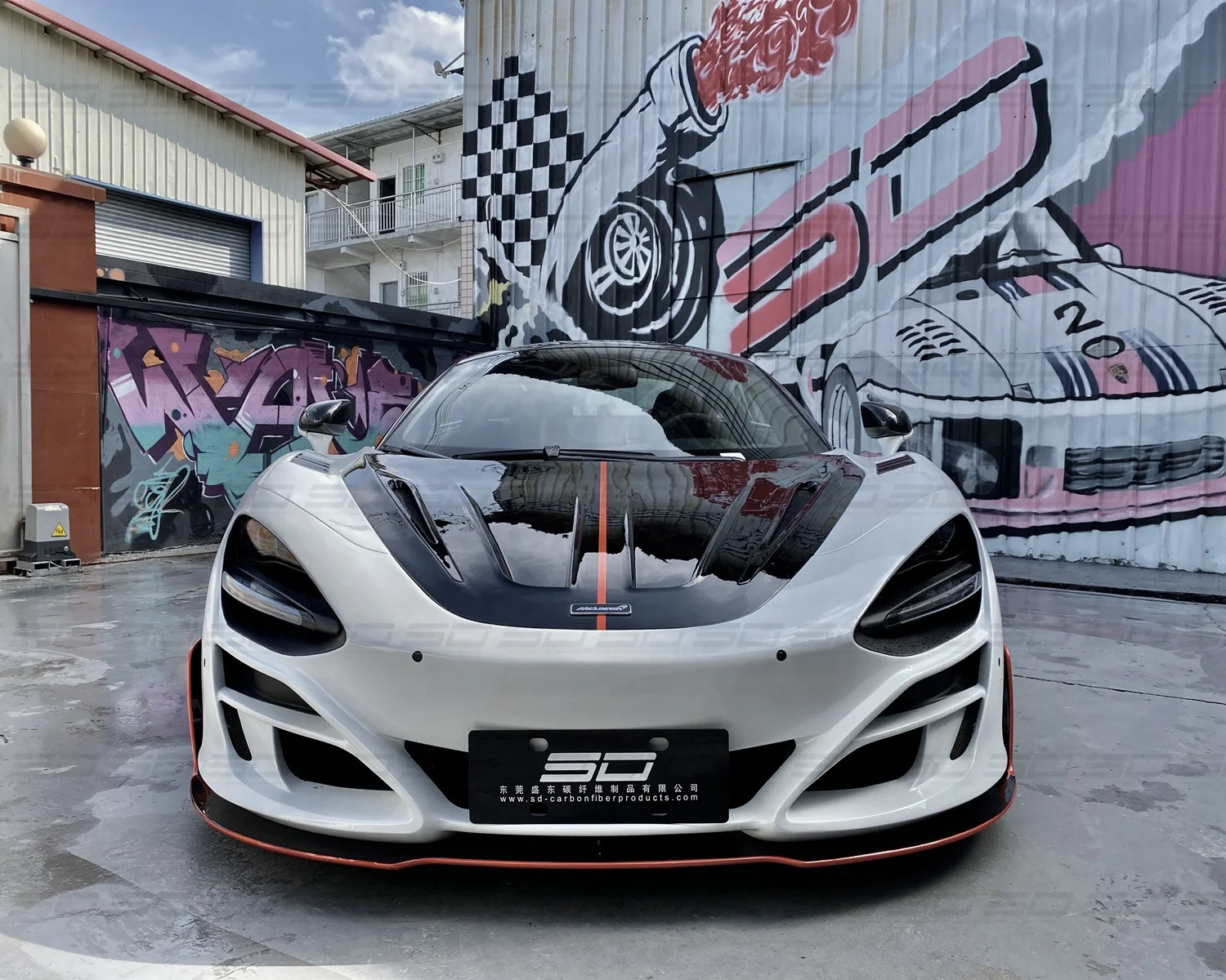 For Mclaren 720S Car Full Body Kit Upgrade To MANSORY Style Carbon Fiber Full Body Kits