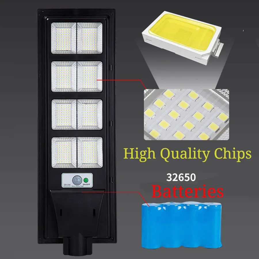 50 Вт 100 150 250 300 светодиодное уличное освещение 200w солнечный уличный свет корпус road Наружное лампа водонепроницаемый