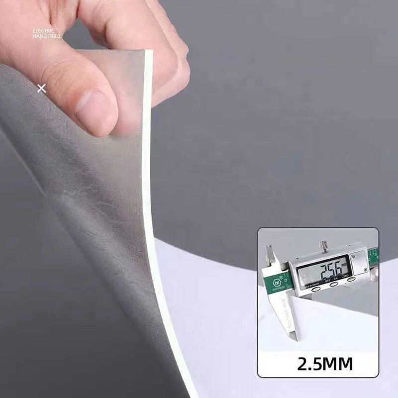 Wood Ceramic tile wall sticker waterproof thickened living room background PVC board toilet bathroom sticker kitchen thick 2mm