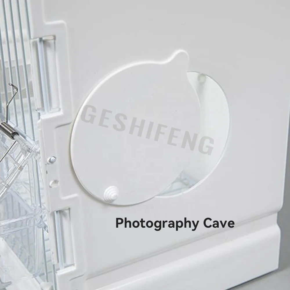 Geshifeng New Design Bird One Side Door Racing Pigeon Parrot Breeding Cages With Two Feeder