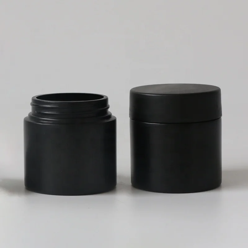 E-better Custom color 60ML HDPE matte black supplement containers pill bottles pharmaceutical medicine bottle plastic
