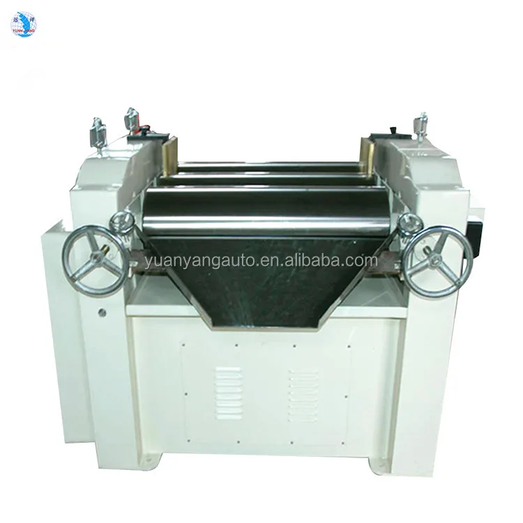 Oil paint Grinding Triple Roll mill Three 3 roller Machine for Offset ink/Lipstic/Soap/Plastic/Ceramic/Rubber/Pigment paste