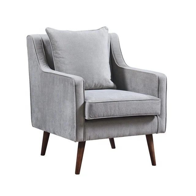 
Italian Textile White Lounge Chairs Living Room Furniture Modern Designer Lounge Hotel Wood Chair Leisure Chair 