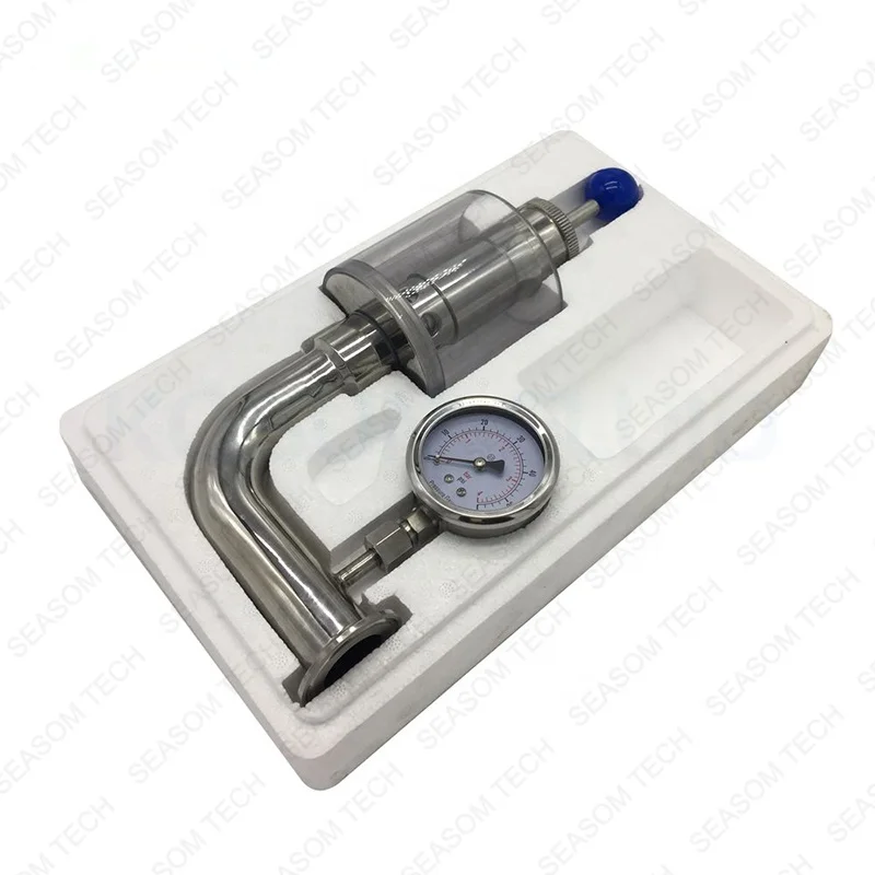 stainless steel beer brew brewery DN32 triclamp tri clamp spunding valve