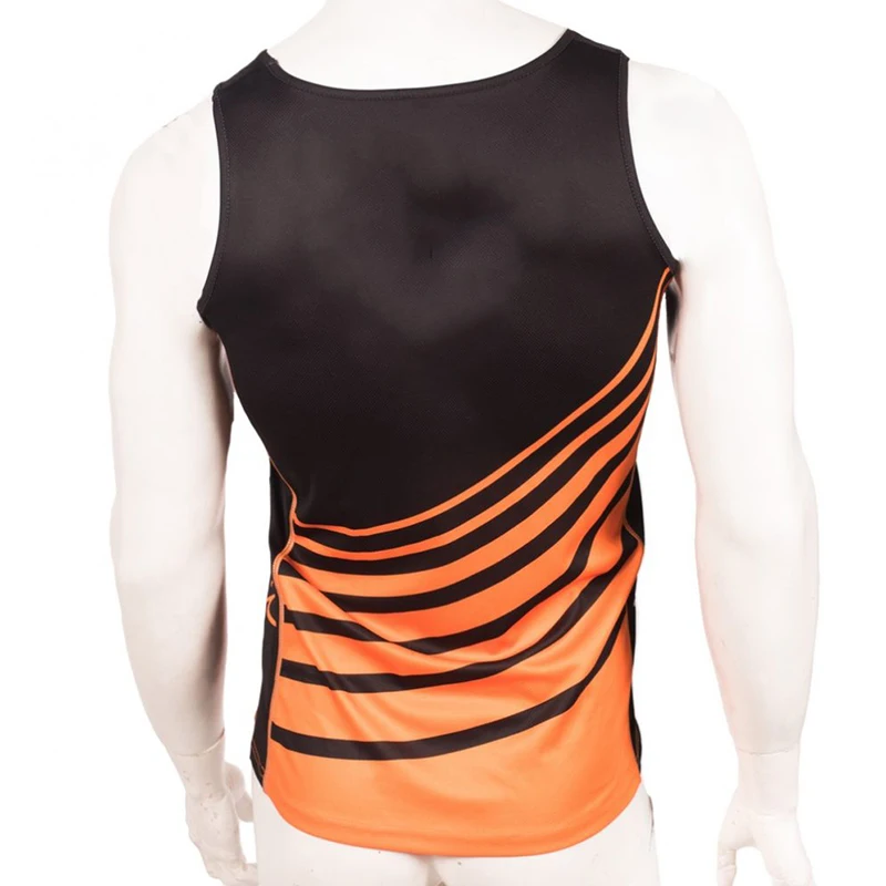 Quick Dry Breathable Tank Top Team Training Wear Sublimation Men Sports Singlets