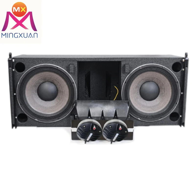 dual 12 inch High performance 3-way passive line array loudspeaker concert stage performance