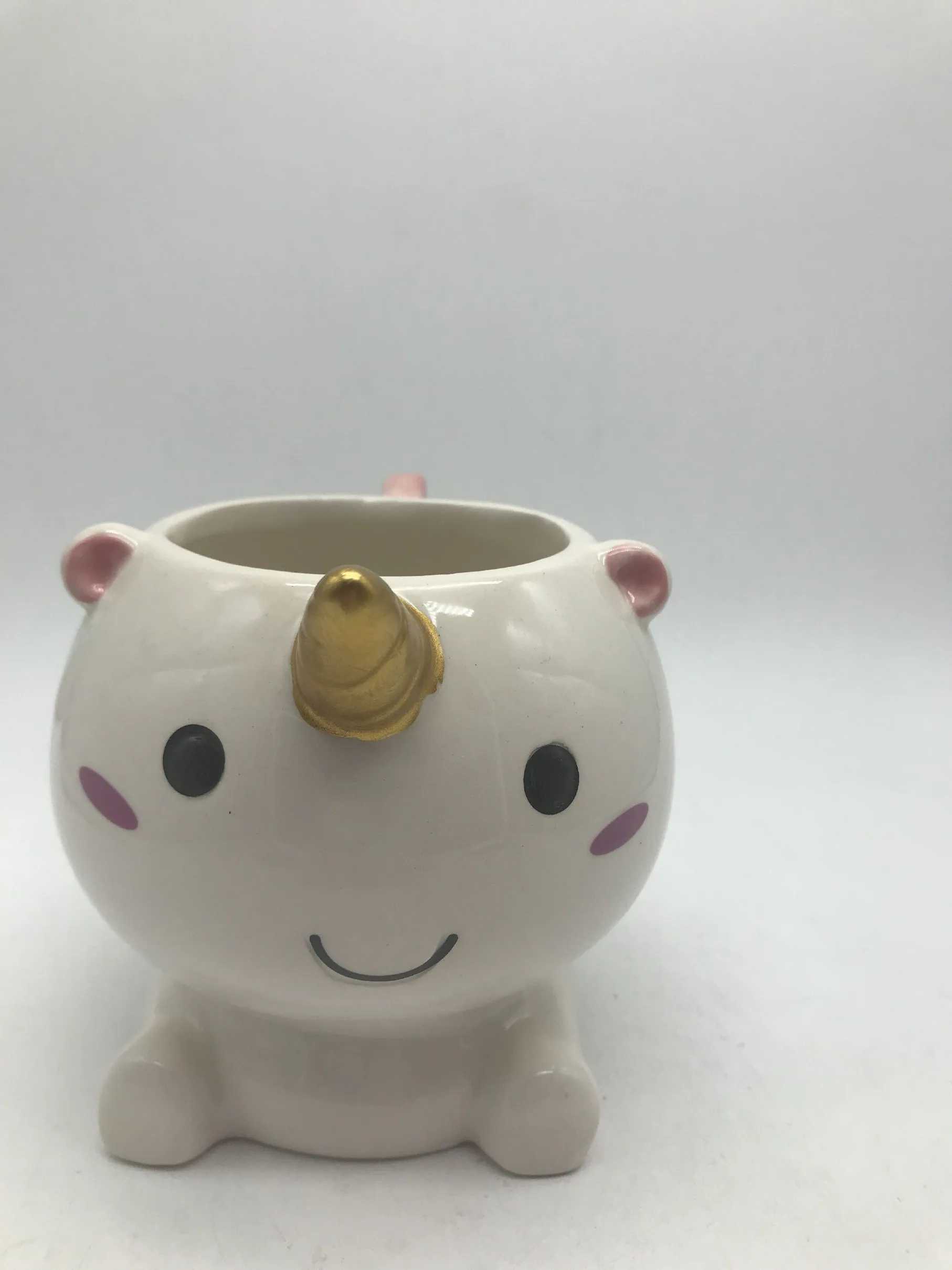 Wholesale Ceramic mugs Giraffe Shape Porcelain cups for coffee