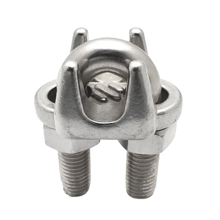 Rigging customized U.S. type stainless steel wire rope clips cable clip wire rope clamp clip