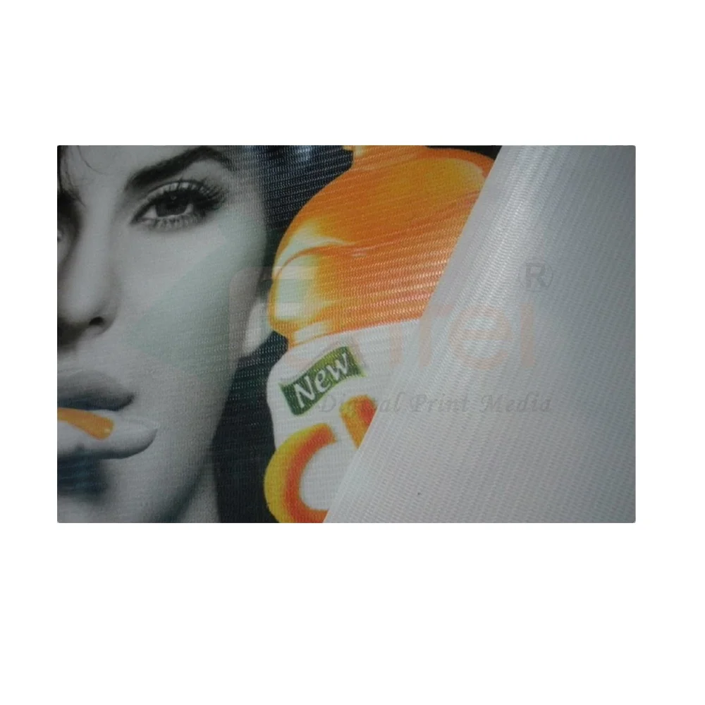 370g (11oz) 1000D*1000D 12*12 Printed Mesh Fabric