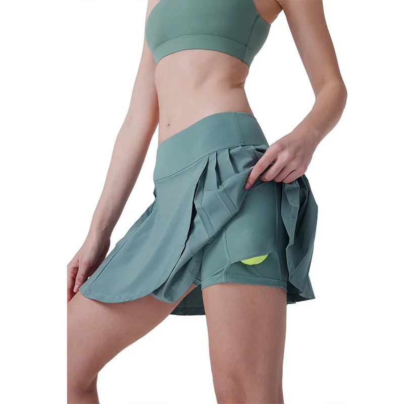 Custom Logo Hot Sale Fashion Sportswear Aesthetic Mini Pleated Womens Apparel Tennis Skirts