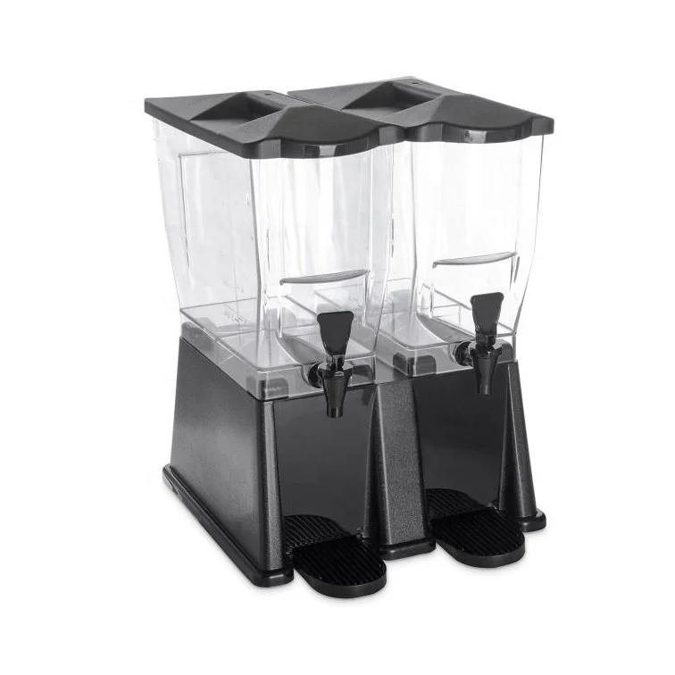 Ресторан ПК 1 или 2 резервуара дозатор фруктового сока диспенсер для холодных напитков