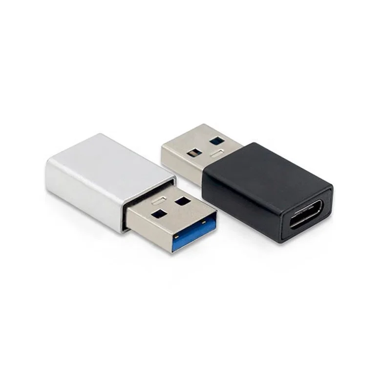 
OEM LOGO mix color Type C to USB Adapter,USB 3.1 Type C Converter Support Male to USB 3.0 Data Adapter 