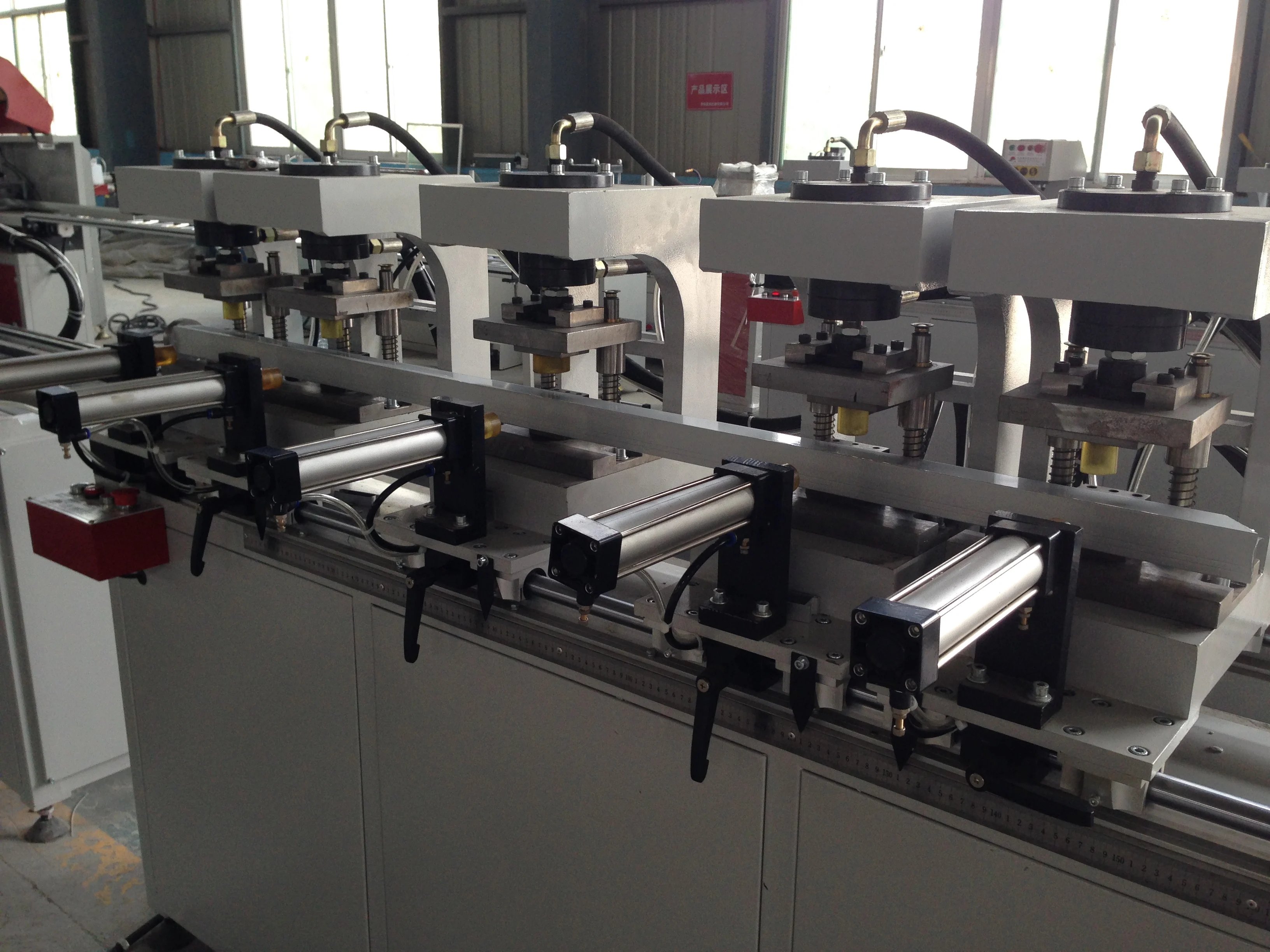 aluminum solar panel mounting  frame cutting machine pv solar panel making machine