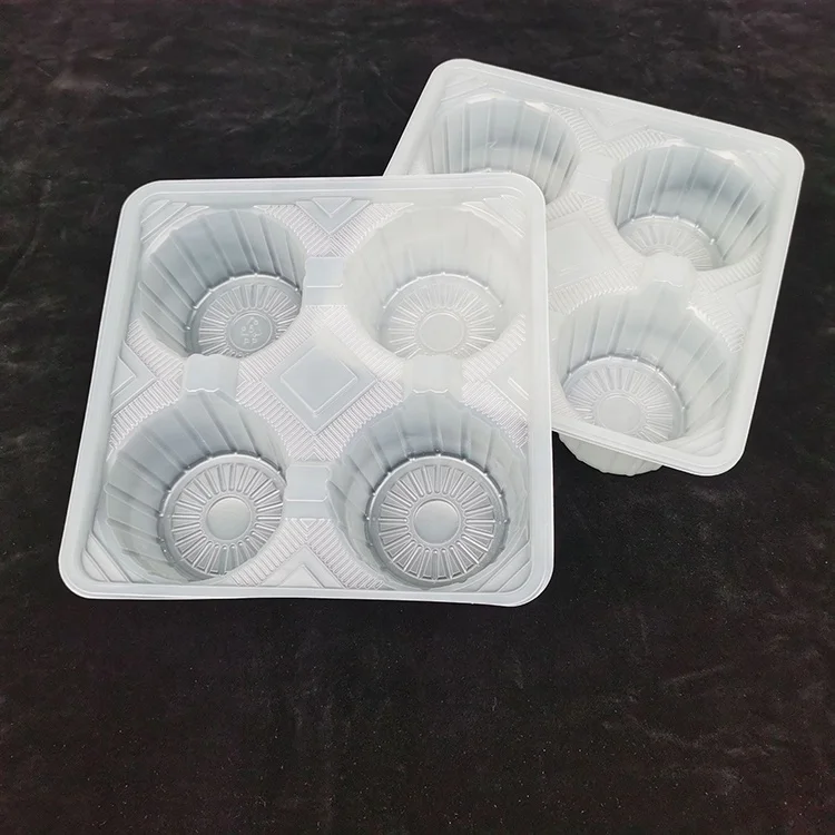 Shipping to USA Aamzon FBA 4 Compartments Takeaway Disposable Drink Cold Coffee Cup Tray