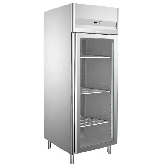 single door upright cooler/refrigerator