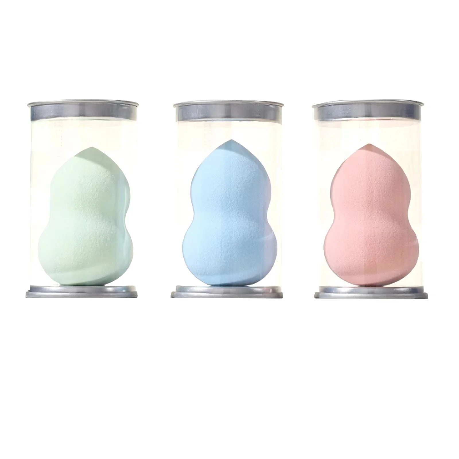 Factory OEM stock Friendly Makeup Sponge Microfiber Flat Soft Makeup  Wet and warehouse Dry Blender Sponge