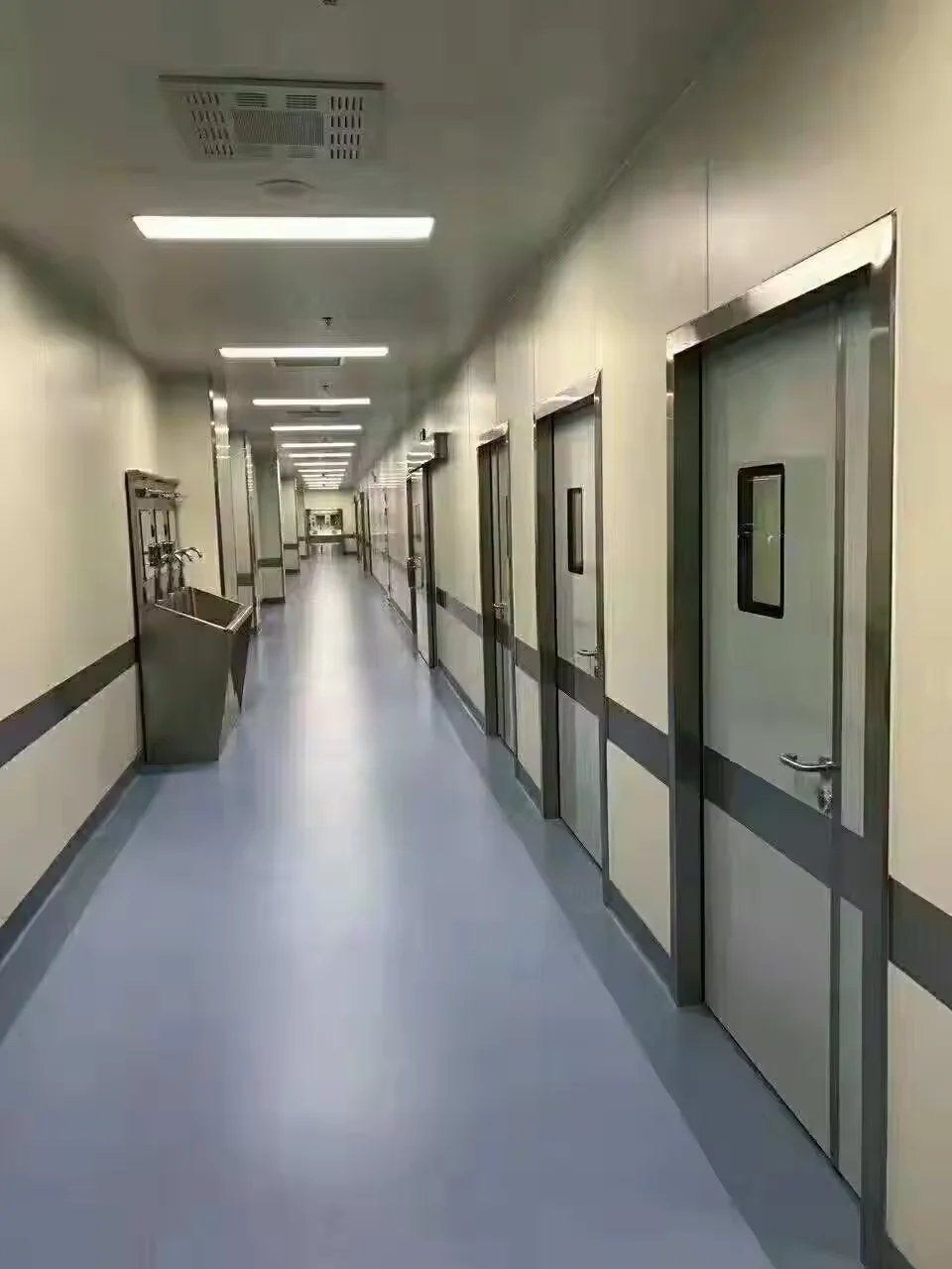 Oem Clean Room Door Hoist Panels Modular Air Shower Light Gmp Portable Clean Room Equipment