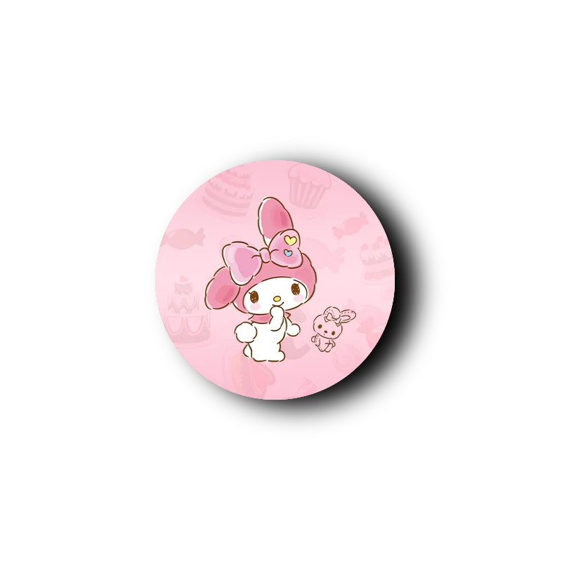 Phone Case Accessories Lovely Cartoon Melody Design Wholesale Popping Sockets Adjust 360 Finger Ring Grip Mobile Phone Holder