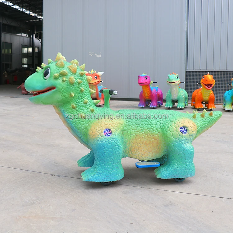 Theme Amusement Playground Battery Powered Ride On Safari Animals Rides