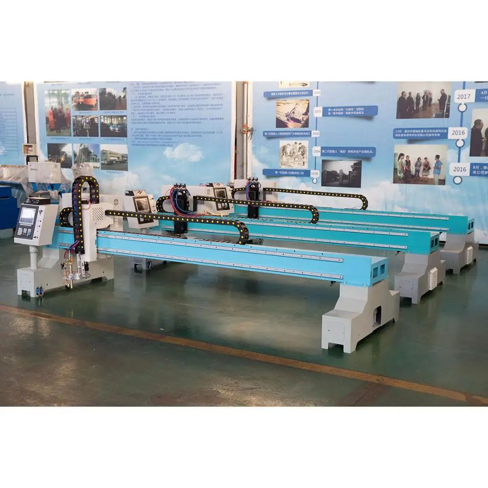 
Sean High Precision CNC gantry Plasma and oxygene acetylen metal cutting steel pipe profile machinery 