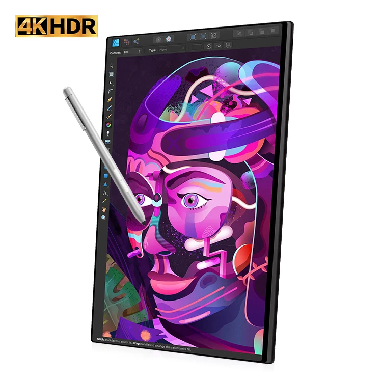 auto rotating 15.6 Inch 4K drawing tablet with gravity sensor