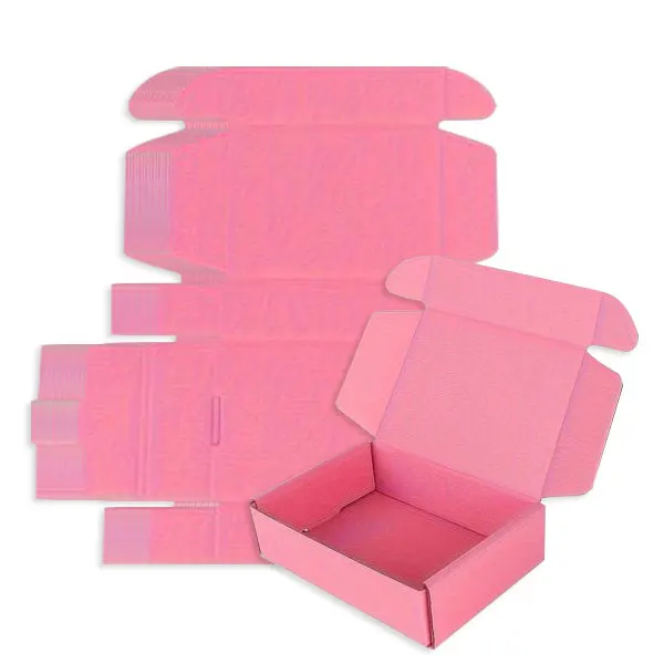 Custom Black Gift Shoe Shipping Mailer Boxes Corrugated Cardboard Watch Jewelry Clothes Packaging Paper Boxes With Custom Logo