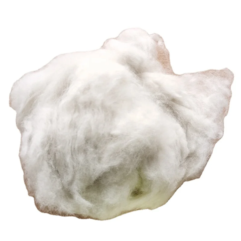 
Fox Hair Fiber Chinese 100% Pure Dehaired White Factory Wholesale 30mm 17.5mic 