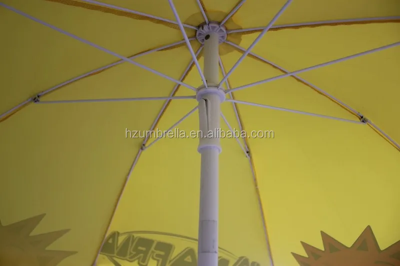 Lipton screen printing advertising beach umbrella for promotion