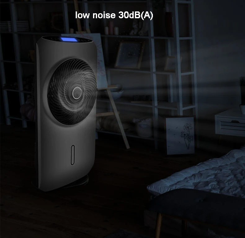 Floor Standing Cooling Misting Spray Electric Fans for Home