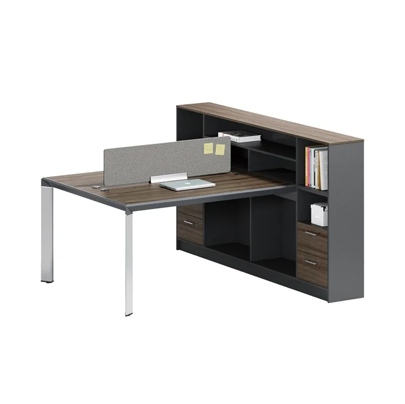 Office Furniture Melamine Board Wooden Computer Online Desk Of Office Modular Workstation