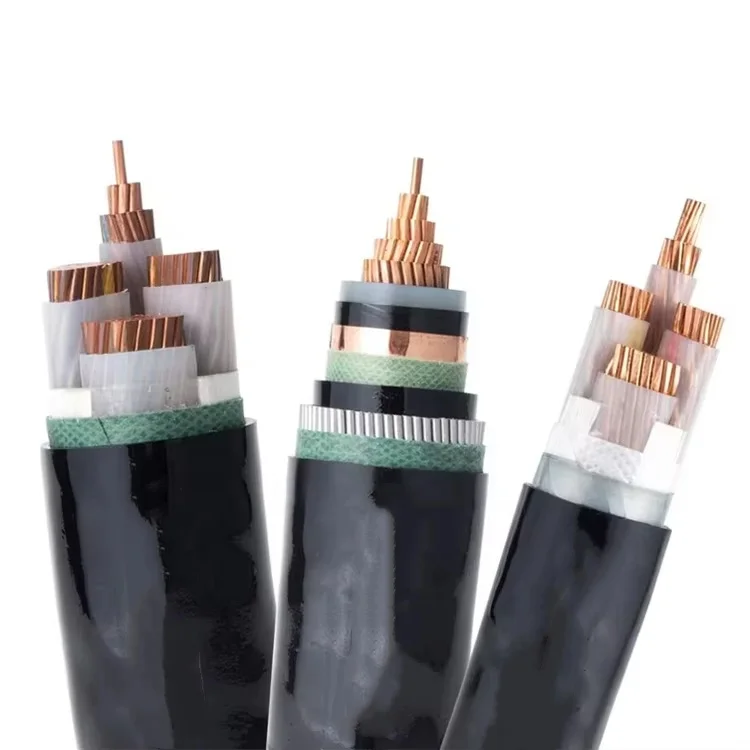 Flame Retardant Mining Fiber Optic Cable Outdoor Underground Anti-Fire Blue Sheath Optical Fiber Cable For Telecom Communication
